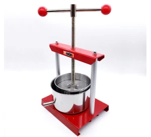 Household small stainless steel juice wine press manual grape press - Picture 1 of 5