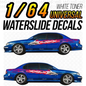 Calcomanía universal personalizada para tobogán acuático 1/64 VINCE MAXIMA FAST AND FURIOUS para Hot - Imagen 1 de 6