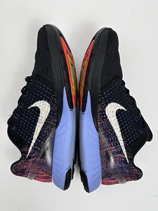 Nike Lunarglide 7 Women’s Running Shoes 747356-005 Blk/White/Blue Size 8 US - Picture 1 of 10