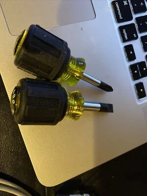 Klein Tools 600-1 5/16-Inch &  603-1 Screwdriver 1-1/2-Inch( flat and Phillips) - Image 1 of 4