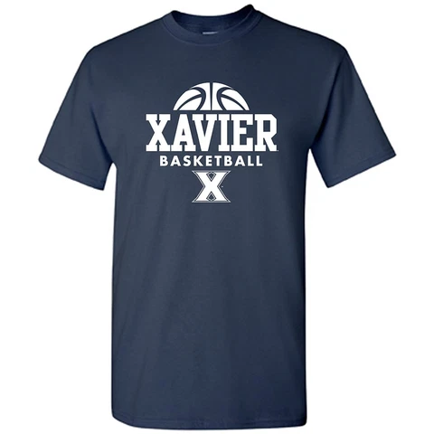 Xavier Musketeers Basketball Hype Licensed Mens T-Shirt Unisex Tee Cover