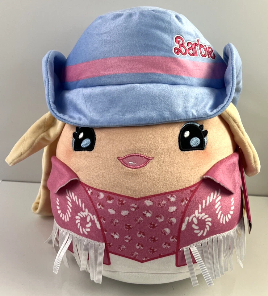 CUUTOPIA LOT 3 Mattel Barbie & Ken Cowboy Cowgirl Plush 10" RARE SET