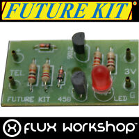 Clignotant DEL À faire soi-même Kit Condensateur unsoldered Dupont 5 V Arduino Flux Workshop