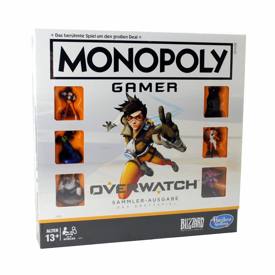 Monopoly Gamer Overwatch Juego De Mesa Juego Alemán - Imagen 1 de 4