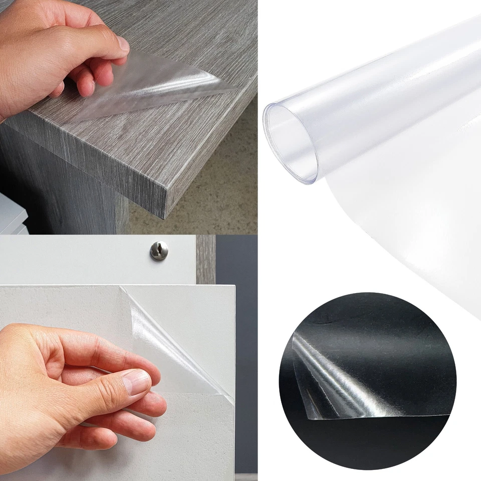 Klebe Folie Wandschutzfolie Matt Glanz Transparent Selbstklebend Küche Möbel DIY - Bild 1 von 1