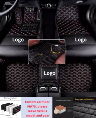 Fit For Mercedes Benz Car Floor Mats Custom Cargo Liners Carpets Waterproof Mats - Image 1 of 4