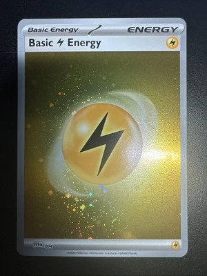 Basic Lightning Energy (Cosmos Holo) 004 Sv01: Scarlet & Violet Base Set Holo - Image 1 of 2