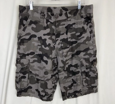 Pantalones Cortos Carga Southpole Y2K Ripstop Camuflados Para Hombre Talla 035 Patinador Grunge Militar Foto 1 de 4