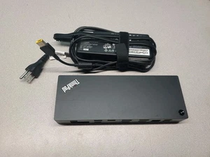 Lenovo ThinkPad Thunderbolt 3 Workstation Dock Gen 2 DK1841 w/  135 watt ac - Picture 1 of 6