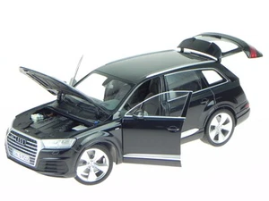 Audi Q7 4M 2015 orca negro coche en miniatura 7625 Minichamps 1:18 - Imagen 1 de 6