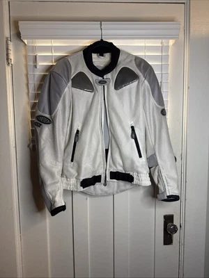 Chaqueta acolchada gris para motocicleta Cortech GX Air Tour Master para mujer Lg. 10-12. LIMPIO Foto 1 de 4