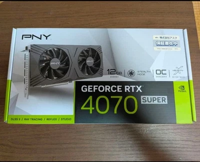 Pny Geforce Rtx 4070 Super 12gb Gddr6x Graphics Card Gaming Ai Ray Tracing - Image 1 of 4