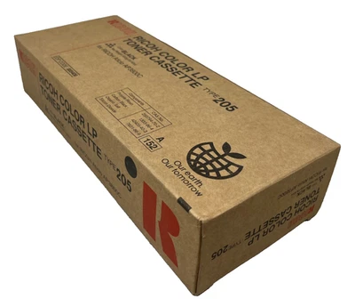 Ricoh 888032 885406 Type 205 Original Black Toner Aficio AP 3800C/CL7000 [A Box] - Image 1 of 4