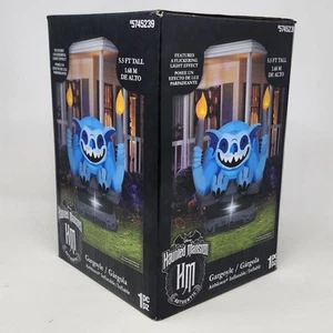 Disney Haunted Mansion Gargoyle Airblown Inflatable Halloween 5.5' Gemmy LED NEW - Picture 1 of 7