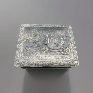 Box Metal Trinket Antique unique Rare - Picture 1 of 15