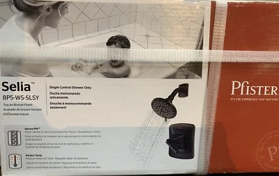 Pfister, "Selia" Tuscan Bronze 1-handle Shower Faucet | Valve Included (Sealed) - Image 1 of 4