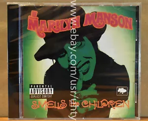 MARILYN MANSON SMELLS LIKE.. RARE UKR ORIGINAL CD ELECTRONIC INDUSTRIAL ROCK - Imagen 1 de 2