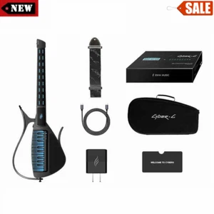 Black Cyber-G Electric Guitar Intelligent Stringless MIDI Guitar for Music Solo - Picture 1 of 2