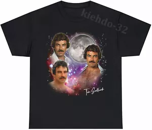 Tom Selleck Funny Retro 90s Vintage Look Gift T-Shirt S-5XL Men Women Unisex - Picture 1 of 5