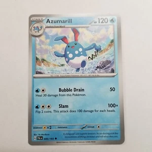 Azumarill 045/193 NM / M - Paldea Evolved Scarlet Violet Pokemon Card - Picture 1 of 1