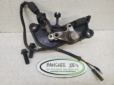 86-06 Kawasaki Vulcan 750 right footrest holder brake shaft brake switch OEM - Image 1 of 3