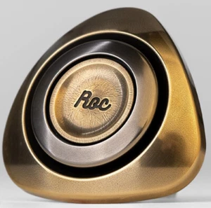 Lautie Roc 2.0 Brass Fidget Spinner - Rare EDC - Picture 1 of 6