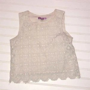 Girls aqua lace top - Picture 1 of 2