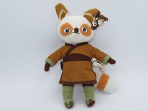 Nanco Master Shifu Plush Stuffed Animal 9" Kung Fu Panda Doll Raccoon Toy
