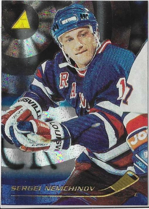 1995-96 Pinnacle SERGEI NEMCHINOV Rink Collection parallel card #152 - Image 1 of 1