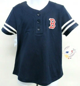 MLB Boston Red Sox Girls Shirt Size XS 4/5 - Picture 1 of 2
