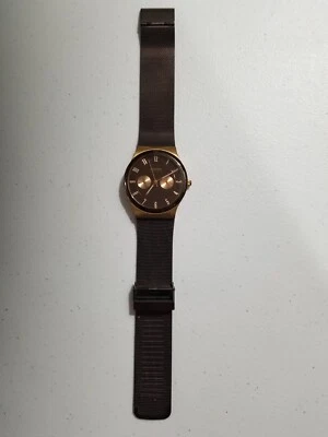 Bering Time Ceramic Rose Gold 32139-265 Water Resis 5 ATM Sapphire Crystal Watch - Image 1 of 4