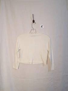 New Legends girls White Sweater Med 5 -6 NICE 😊 Great Christmas Gift! - Picture 1 of 3