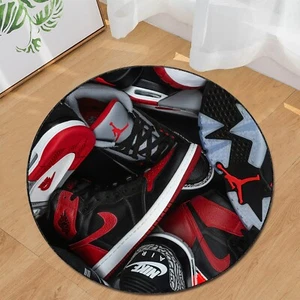 Sneaker Rug, Shoes Carpet, Hypebeast Decor, Boys Room Mat, Gamer Gift - Picture 1 of 10