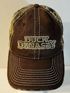 A&E Duck Dynasty Camouflage Brown Adjustable Baseball Ball Cap Hat - Picture 1 of 10