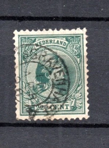 Nederland 1891 zegel 41 Hangend haar met kleinrondstempel s'Gravenhage 4 - Foto 1 di 2
