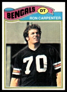1977 Topps Ron Carpenter Cincinnati Bengals #168 - Imagen 1 de 2