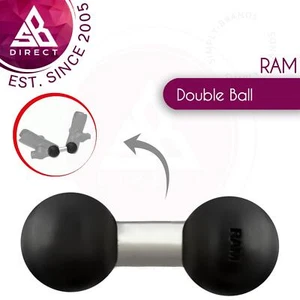 RAM-Halterung doppelt 1 Zoll Gummikugeladapter - für B-Größe Steckschlüsselarme - RAM-B-230U - Bild 1 von 3