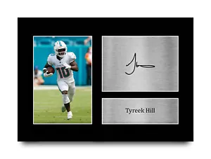 Tyreek Hill Miami Dolphins Gift Framed Prints for NFL American Football Fans - Picture 1 of 17