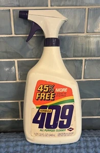 Limpiador multiusos Formula 409 1990 vintage 32 oz botella de utilería de película años 90 COMPLETO NOS - Imagen 1 de 4