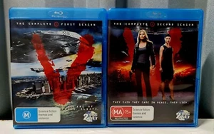 V : Complete Series 1 & 2 - 4 × Disc Region B Bluray Set, 2009-2010. - Picture 1 of 9