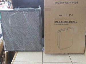 Filtro de repuesto HEPA plateado-carbono OEM ALEN BreatheSmart BF35 NUEVO EN CAJA - Imagen 1 de 2