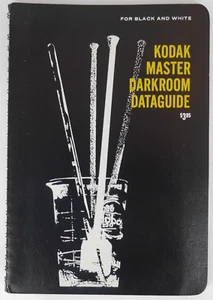 Guía de datos Kodak Eastman Master Darkroom 3ª edición 1970 manual de proceso vintage - Imagen 1 de 3