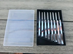 Horquillas de afinación de acero, juego de 8 (tono científico, C4 = 256 Hz) - Imagen 1 de 6