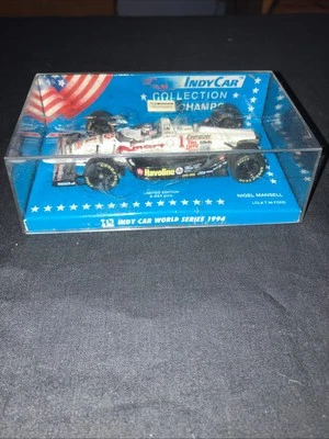 Minichamps IndyCar Lola T 94 Ford Diecast Racecar 1994 Nigel Mansell W/Case - Image 1 of 4