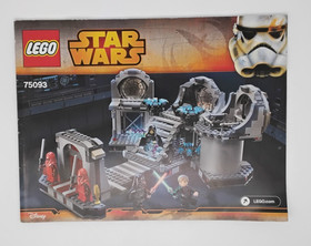 LEGO Star Wars 75093 - Instruction Manual Only Emperor Throne Room