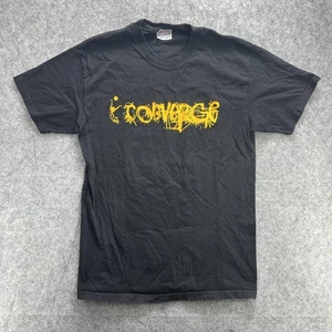 Camisa Converge De Colección Para Hombre Mediana Negra Hardcore Punk Metalcore Banda Años 90 - Imagen 1 de 13