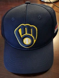 NEW Youth Milwaukee Brewers Baseball Hat Cap Adjustable Strap Team MLB - Picture 1 of 4