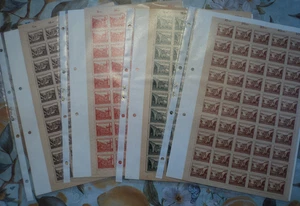 HB All.Bes., SBZ, Thüringen 112-115 postfrischer Bogensatz MW: m. 650-700.- (1) - Bild 1 von 1