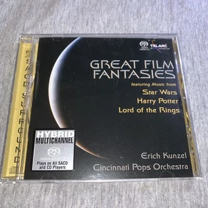 Kunzel Great Film Fantasies-Music From Star Wars, Harry Potter SACD Hybrid - Picture 1 of 7