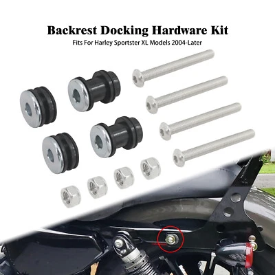 Kit de herrajes desmontables de acoplamiento de barra Sissy para Harley Sportster 883 1200 Foto 1 de 4